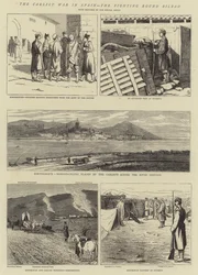 Der Karlistenkrieg in Spanien, die Kämpfe um Bilbao